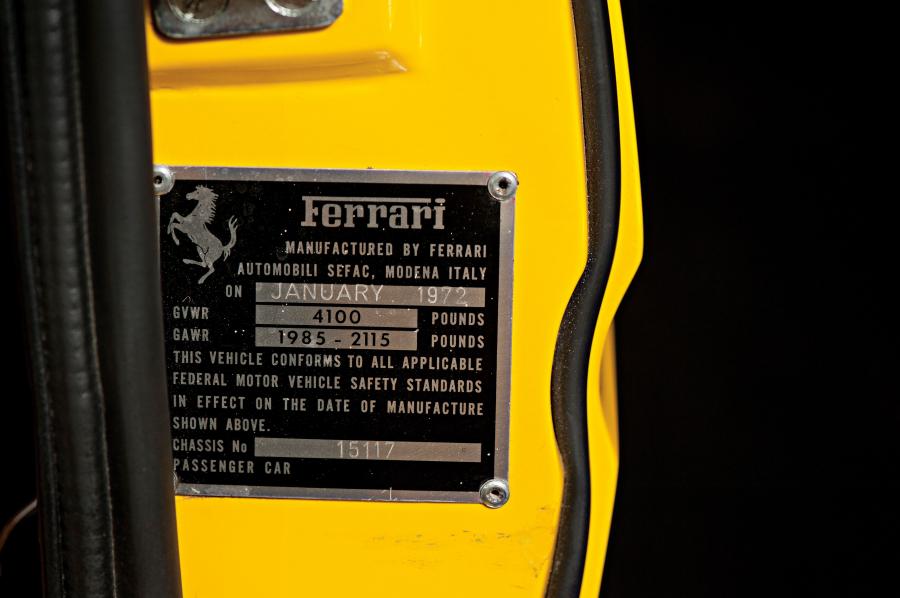 Детали экстерьера Ferrari 365 GTB/4 Daytona 1971 года  (NA) (фото 30 из 58)